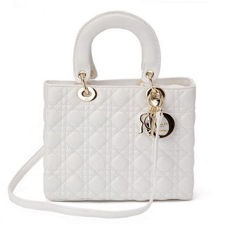 dior white gold bag|dior lady bag price.